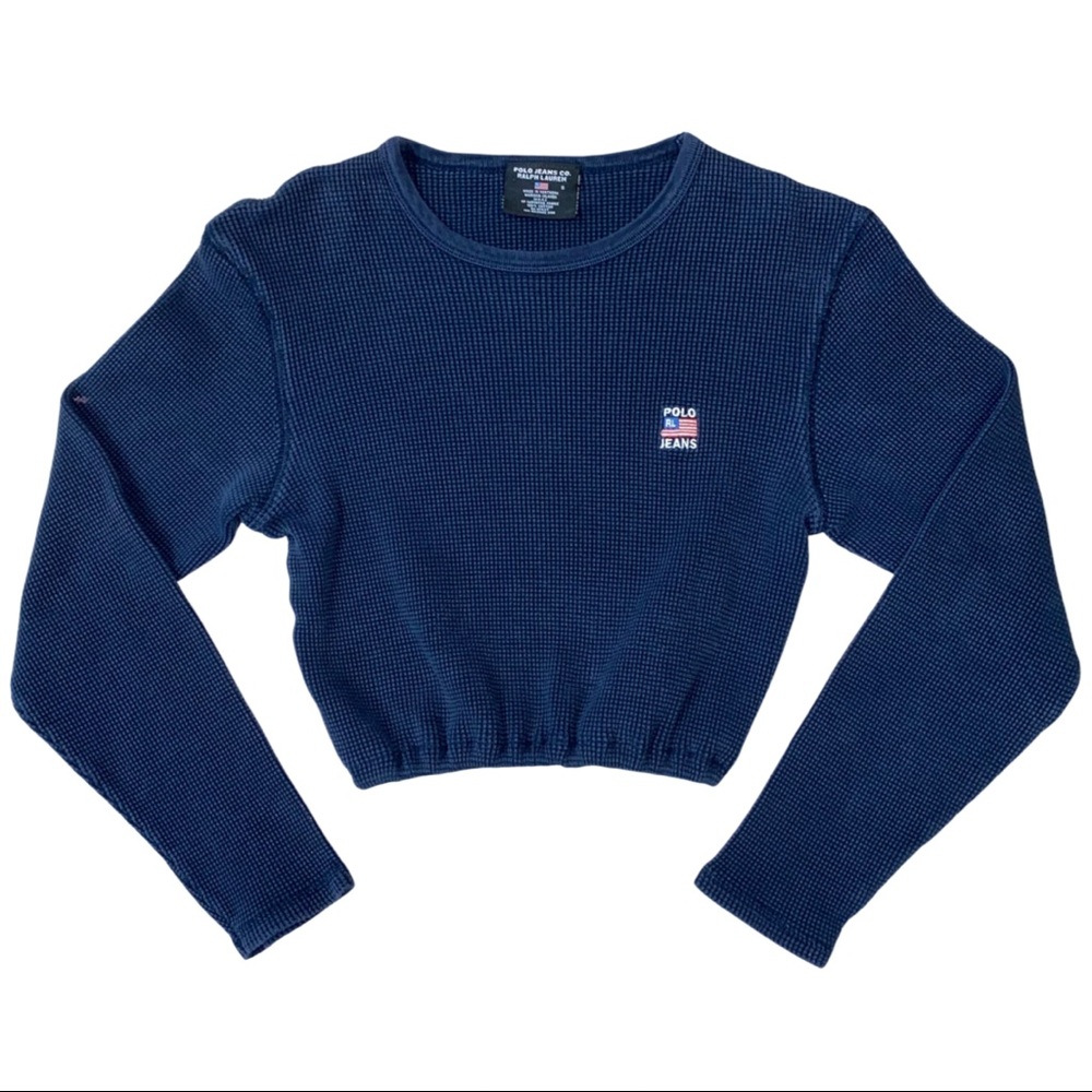 Cropped Polo Jeans long sleeve